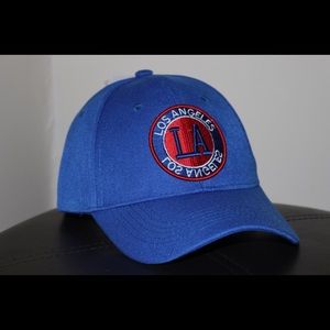 Blue L.A. Cap